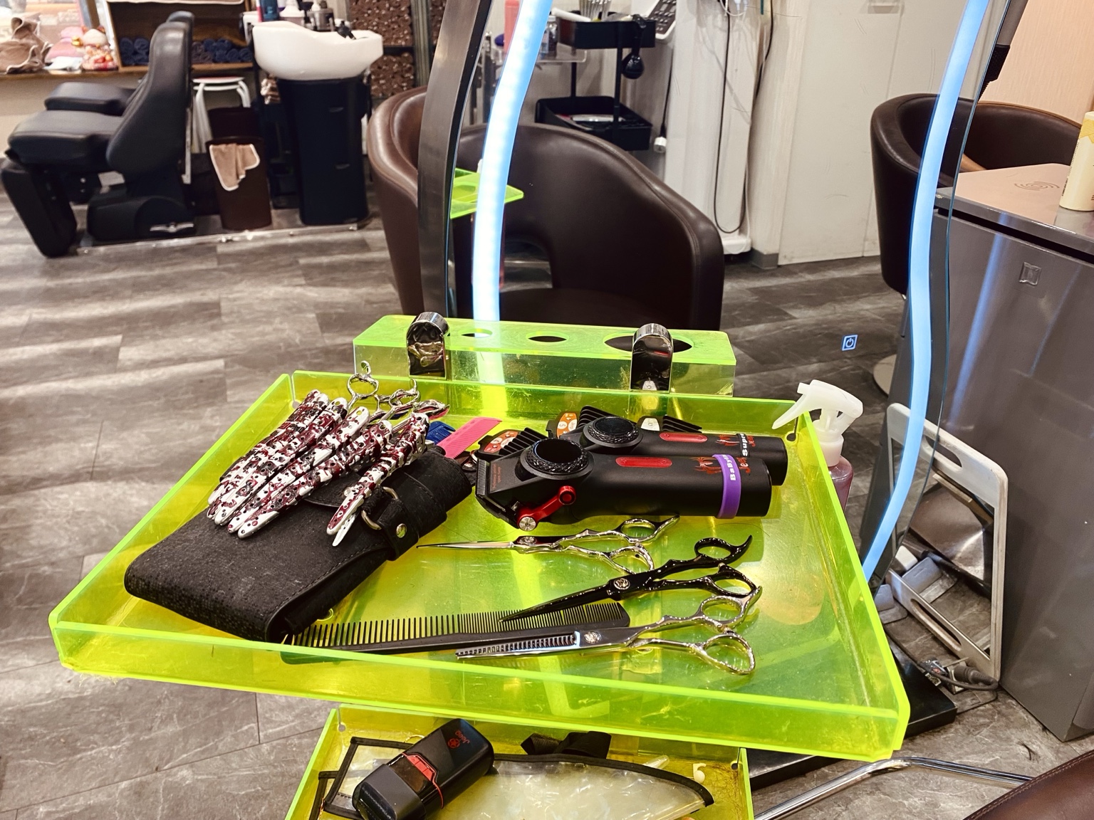 使用しているシザー